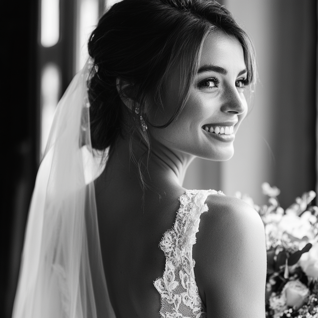 bride closeup